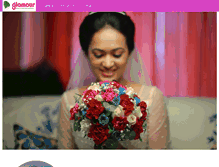 Tablet Screenshot of glamourbeautyparlour.com